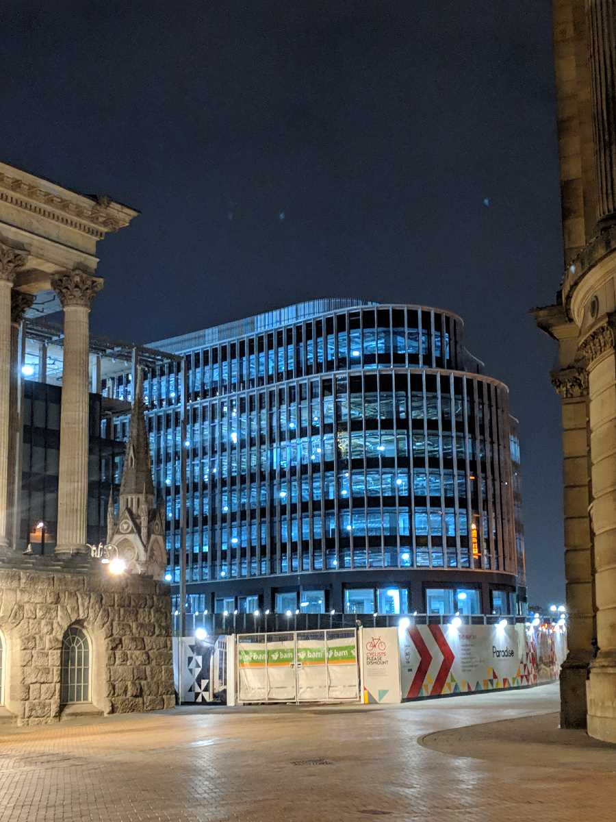 The Construction of One Chamberlain Square - April 2019