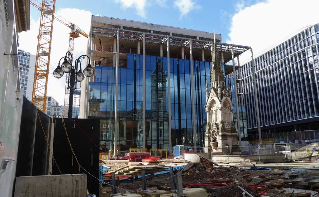 The Construction of Two Chamberlain Square - March 2019